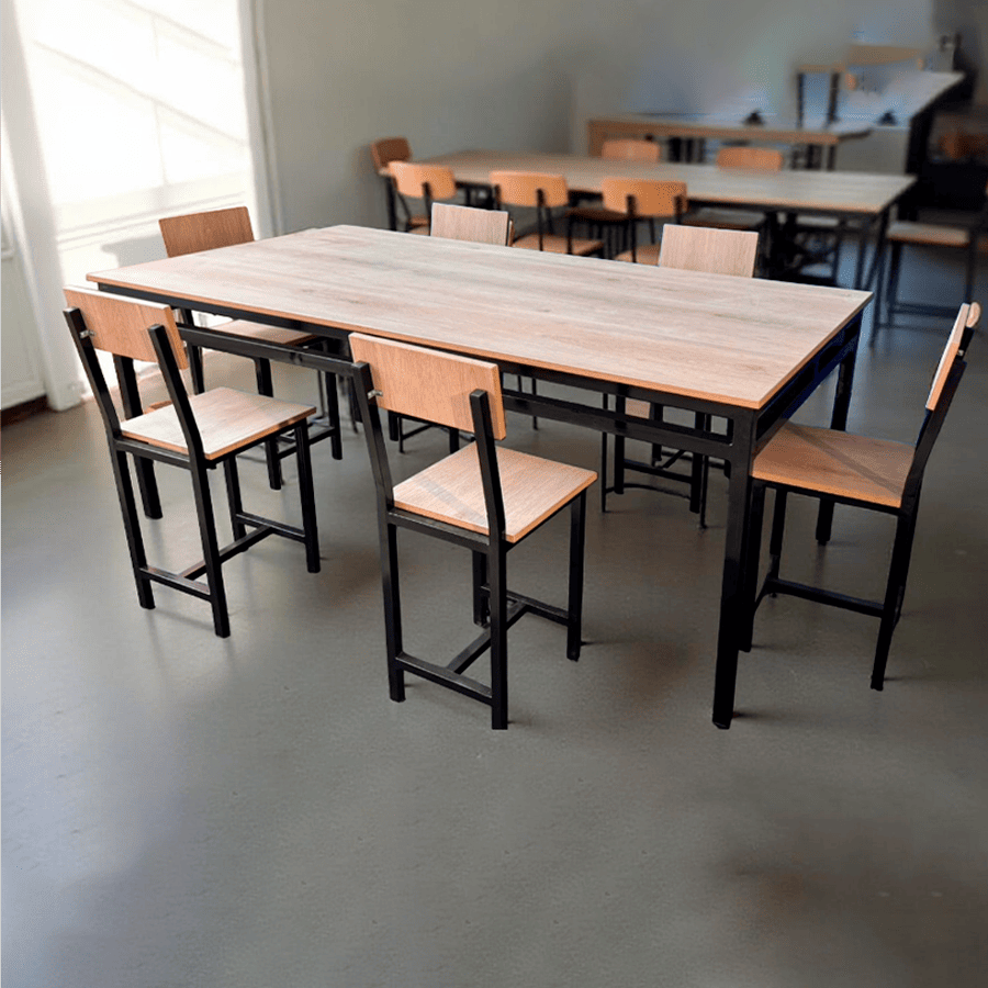 Juego de comedor 6 sillas