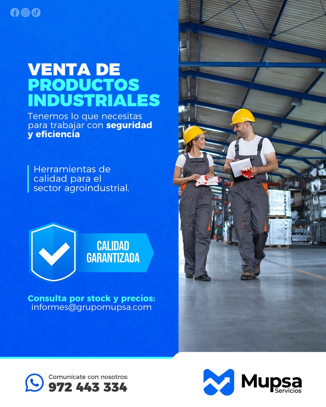 VENTA DE PRODUCTOS INDUSTRIALES