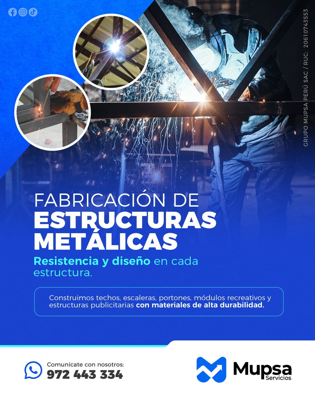 FABRICACIÓN DE ESTRUCTURAS METÁLICAS